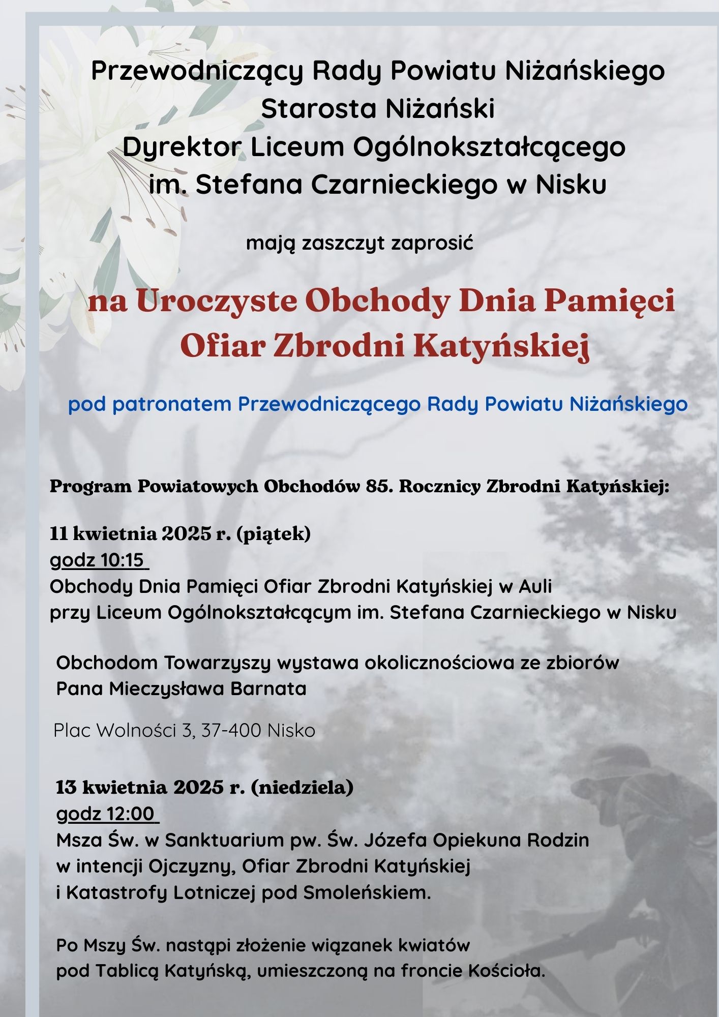 zaproszenie
