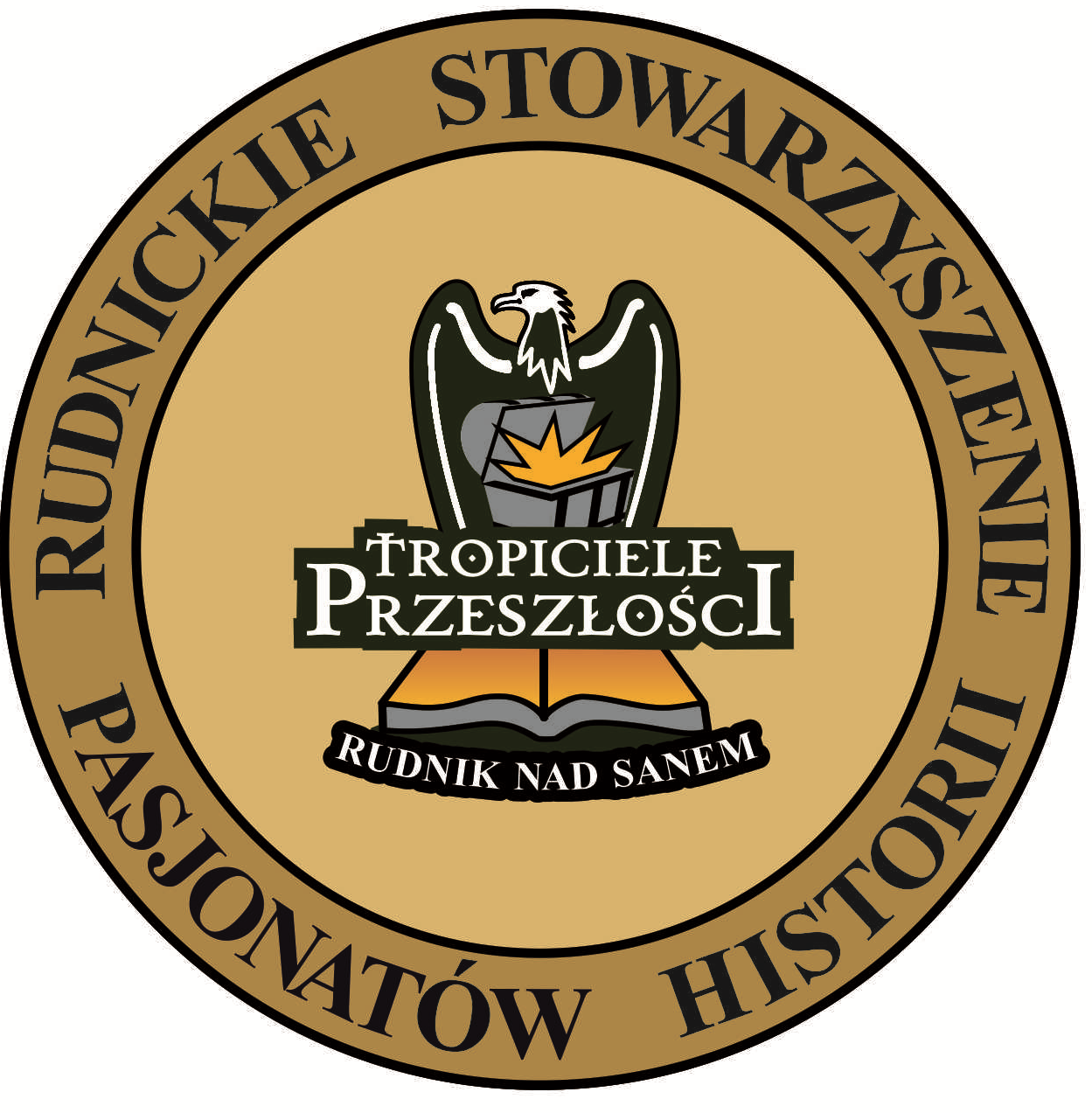 logo Rudnickie Stowarzyszenie Pasjonatów Historii „Tropiciele przeszłości”